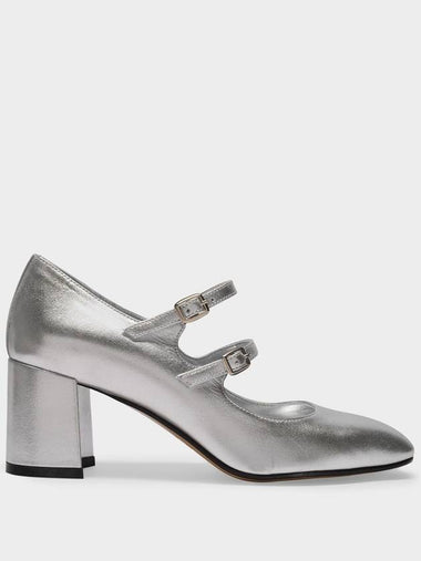 Alice Pumps - Carel - Leather - Silver - CAREL - BALAAN 1