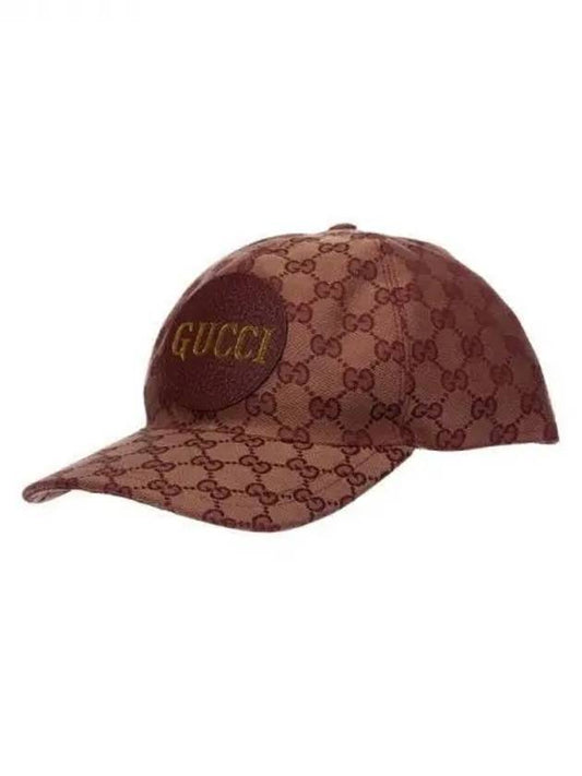 GG Logo Ball Cap Red - GUCCI - BALAAN 2