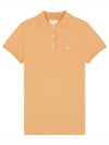 Baby Fox Patch Regular Polo Shirt Orange - MAISON KITSUNE - BALAAN 2