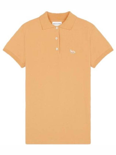 Baby Fox Patch Regular Polo Shirt Orange - MAISON KITSUNE - BALAAN 2