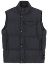 Crinkle Reps R-NY Down Vest Navy - STONE ISLAND - BALAAN 3