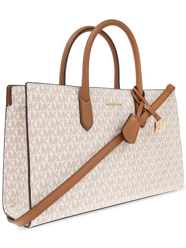 Michael Michael Kors Handbag Scarlett, Women's, Cream - MICHAEL KORS - BALAAN 4