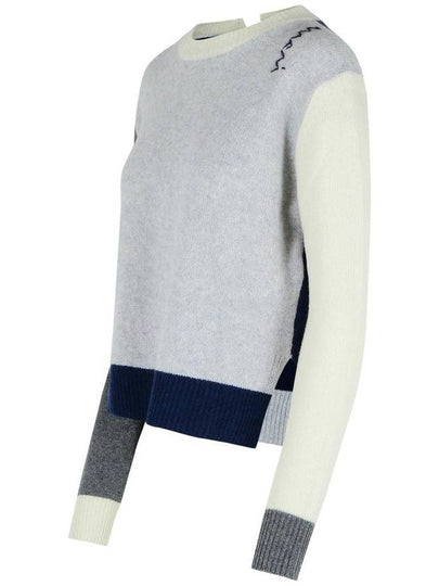 Marni Grey Cashmere Sweater - MARNI - BALAAN 2