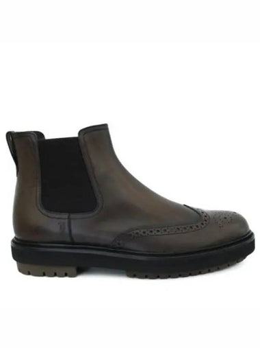 T99 Leather Men s Boots XXM0ZW00MH0D9CS801 - TOD'S - BALAAN 1