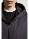 Traversier Hooded Jacket Black - MONCLER - BALAAN 8