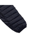 Loom Woven Chambers Down Padding Dark Navy - STONE ISLAND - BALAAN 7