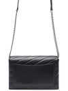 Kira Chevron Chain Long Wallet Black - TORY BURCH - BALAAN 5