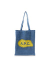 Lou Denim Tote Bag Blue - A.P.C. - BALAAN 1