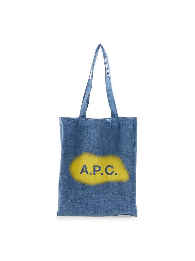 Lou Denim Tote Bag Blue - A.P.C. - BALAAN 2