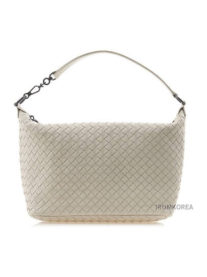 Intrecciato Leather Shoulder Bag Cream - BOTTEGA VENETA - BALAAN 2