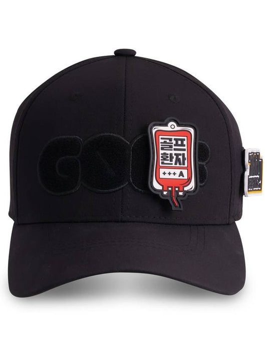 Wappen Golf Hat Black Funny Series - MULLIGUN - BALAAN 1