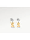 LV Iconic Flower Earrings - LOUIS VUITTON - BALAAN 3