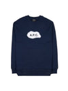 Alastor Logo Sweatshirt Navy - A.P.C. - BALAAN 2