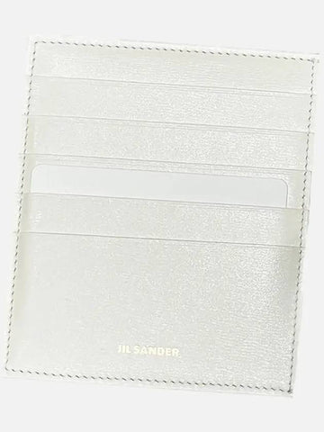 White vertical logo card wallet J07VL0005 P4840 106 - JIL SANDER - BALAAN 1