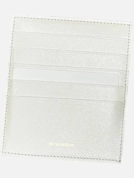 White vertical logo card wallet J07VL0005 P4840 106 - JIL SANDER - BALAAN 1