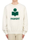 Mikoy Logo Print Sweatshirt White - ISABEL MARANT - BALAAN 2