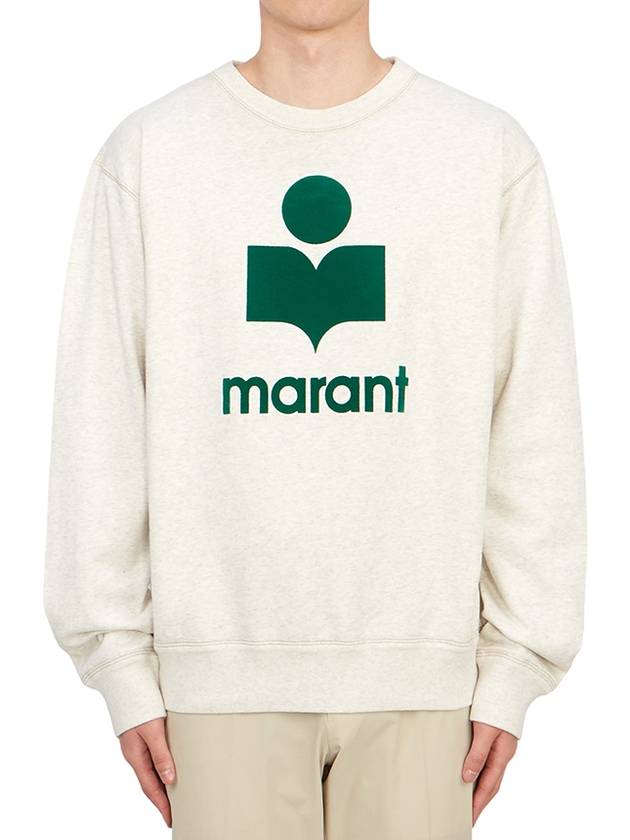 Mikoy Logo Print Sweatshirt White - ISABEL MARANT - BALAAN 2