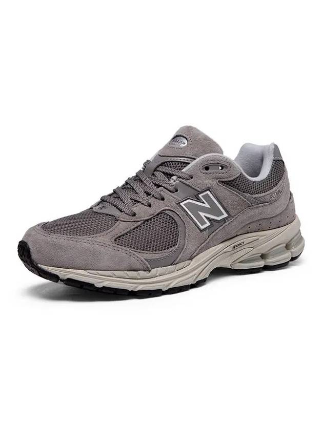 2002 Logo Mesh Low Top Sneakers Grey - NEW BALANCE - BALAAN 6