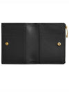 Intrecciato Bifold Zipper Half Wallet Black - BOTTEGA VENETA - BALAAN 3