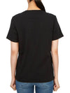 Fox Head Patch Regular Short Sleeve T-Shirt Black - MAISON KITSUNE - BALAAN 4