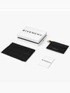 Voyou Leather Card Wallet Black - GIVENCHY - BALAAN 4