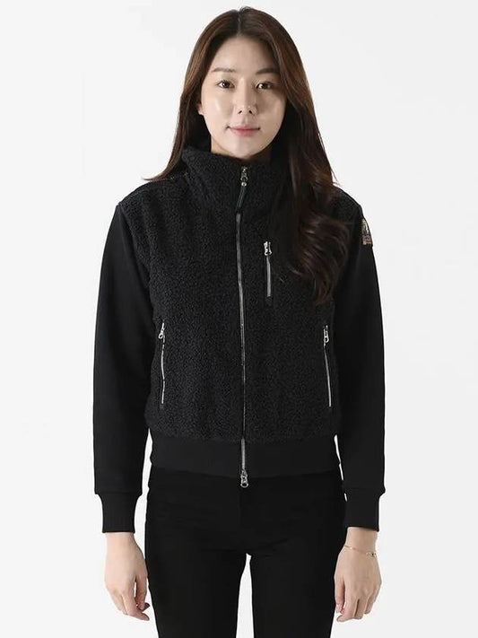 YANAGI Fleece Zip Jacket Black - PARAJUMPERS - BALAAN 1