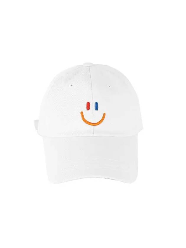 Cotton Ball Cap White - LALA SMILE - BALAAN 1