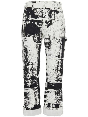 Denim Straight Pants 781778 QYAAZ 9080 - ALEXANDER MCQUEEN - BALAAN 1