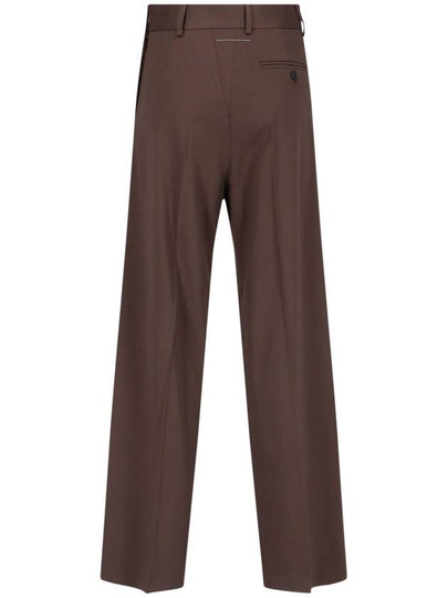 MM6 Maison Margiela Trousers Brown - MAISON MARGIELA - BALAAN 2