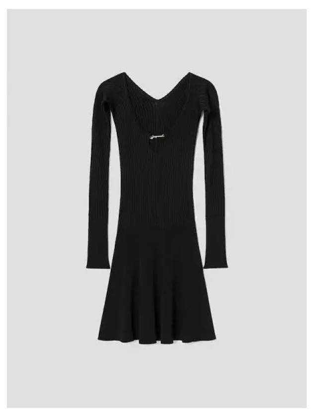 Women s La Mini Robe Pralu Black Domestic Product GM0024010497991 - JACQUEMUS - BALAAN 1