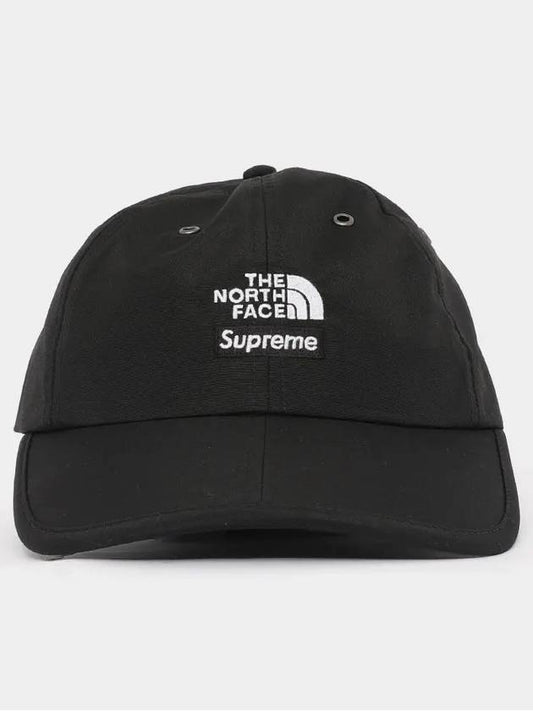 SS24H29 BLACK North Face collaboration ball cap - SUPREME - BALAAN 1