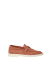 Summer Charms Walk Suede Loafers Dusty Orange - LORO PIANA - BALAAN 1