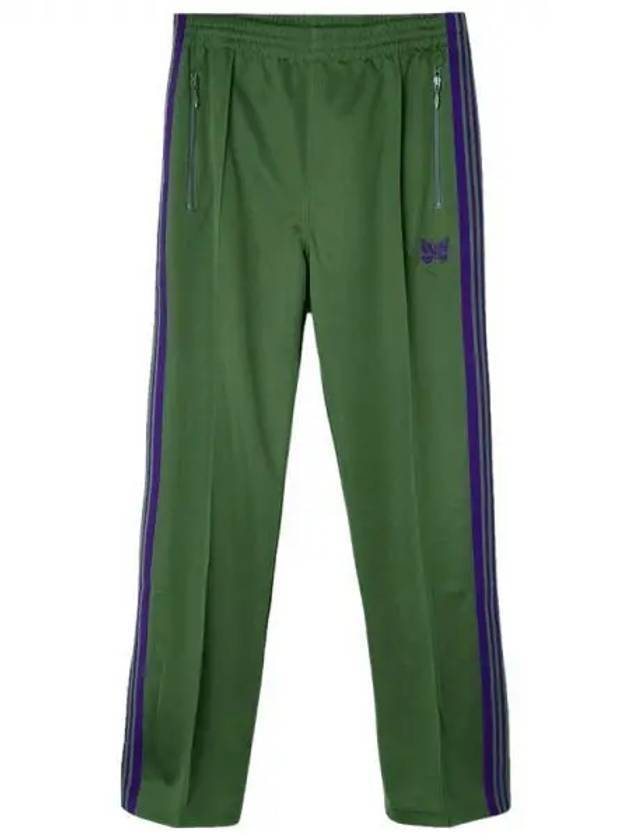 Poly Smooth Narrow Track Pants Ivy Green - NEEDLES - BALAAN 1