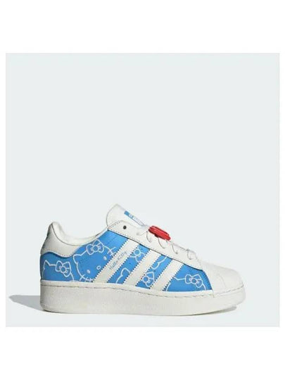 Hello Kitty Superstar XLG Low-Top Sneakers Blue - ADIDAS - BALAAN 2