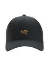 Small Bird Embroid Ball Cap Black - ARC'TERYX - BALAAN 1