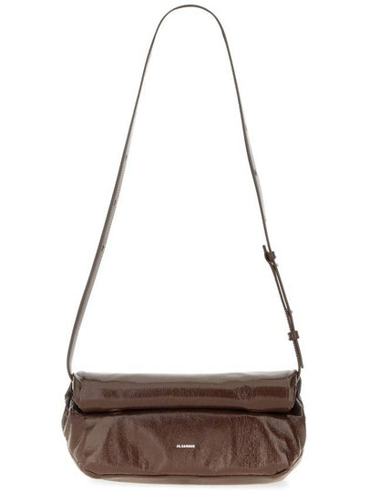 Roll up small shoulder bag chocolate plum - JIL SANDER - BALAAN 2