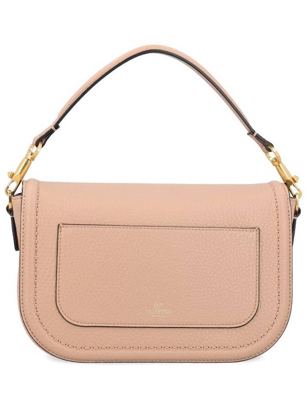 Alltime Soft Grain Calfskin Shoulder Bag Pink - VALENTINO - BALAAN 3