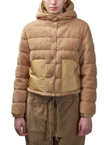 ANDRIEU 1A00049 5977H 22B Audrieu Teddy Short Down Jacket - MONCLER - BALAAN 1