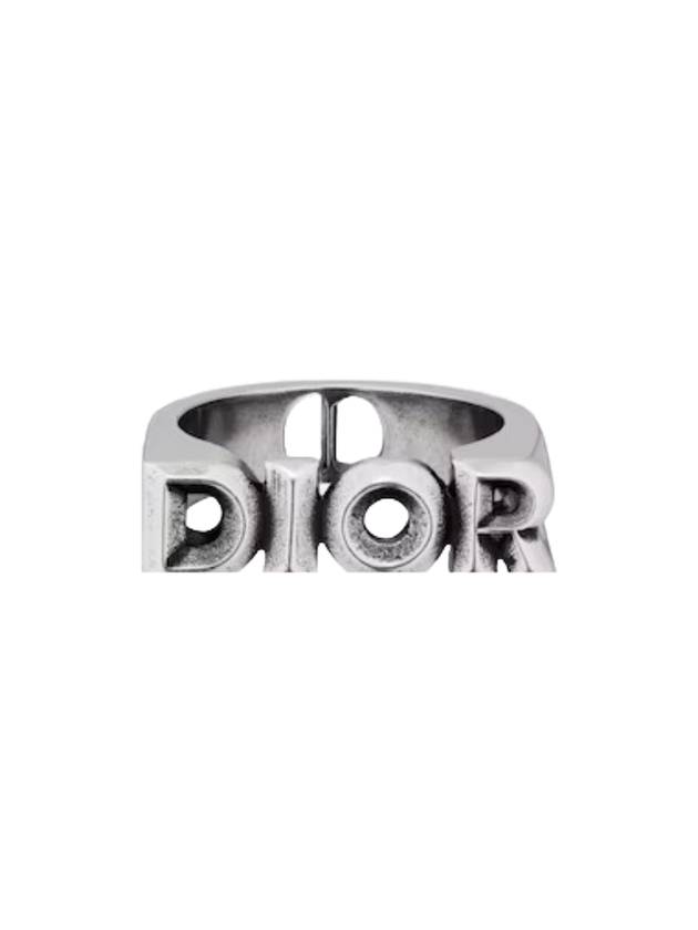 Astero Ring Antique Silver - DIOR - BALAAN 1