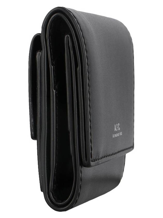 Lois Compact Small Bicycle Wallet Black - A.P.C. - 4