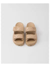 Nappa Leather Slippers Beige - PRADA - BALAAN 2