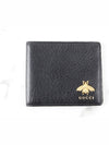 Animalie Bee Half Wallet Black - GUCCI - BALAAN 2