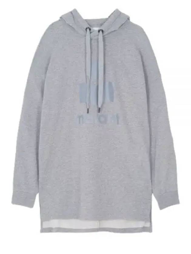 Shannon Logo Hoodie Grey - ISABEL MARANT - BALAAN 1