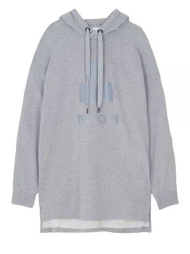 Shannon Logo Hoodie Grey - ISABEL MARANT - BALAAN 1