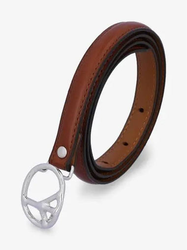 Piece buckle narrow belt brown OT030BROWN - NEEDLES - BALAAN 1