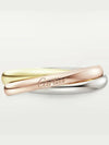 Trinity ring small white gold rose gold yellow gold - CARTIER - BALAAN 2