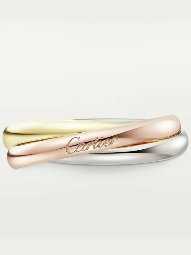 Trinity ring small white gold rose gold yellow gold - CARTIER - BALAAN 2