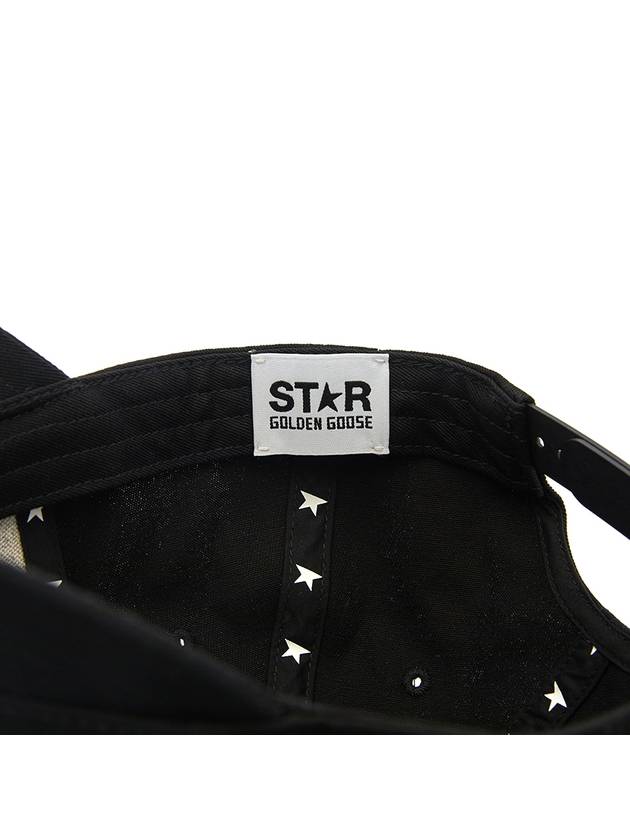 Star Papyrus Demos Ball Cap Black - GOLDEN GOOSE - BALAAN 9