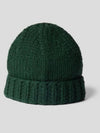 Chunky Wool Knit Beanie Dark Green - MAISON MARGIELA - BALAAN 3