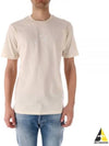 30/1 Jersey Relaxed Graphic Short Sleeve T-Shirt Beige - CP COMPANY - BALAAN 2